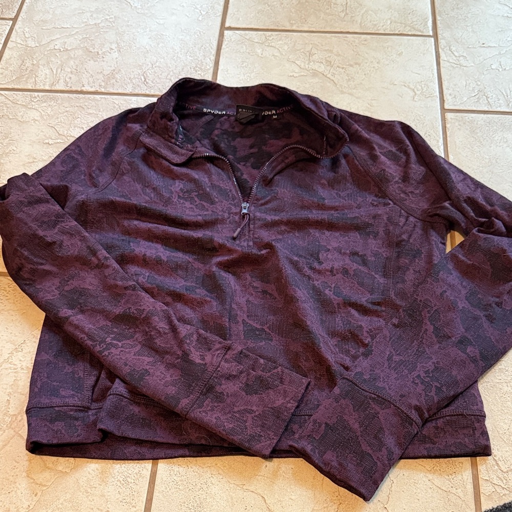 Spyder Purple Crop Top